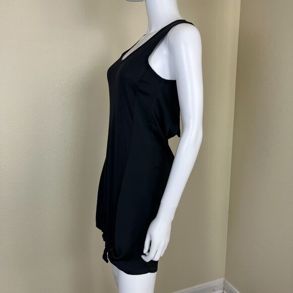 T Alexander Wang Women Size XS Black Mini Tank Tunic Dress Minimalist Casual - Picture 13 of 14